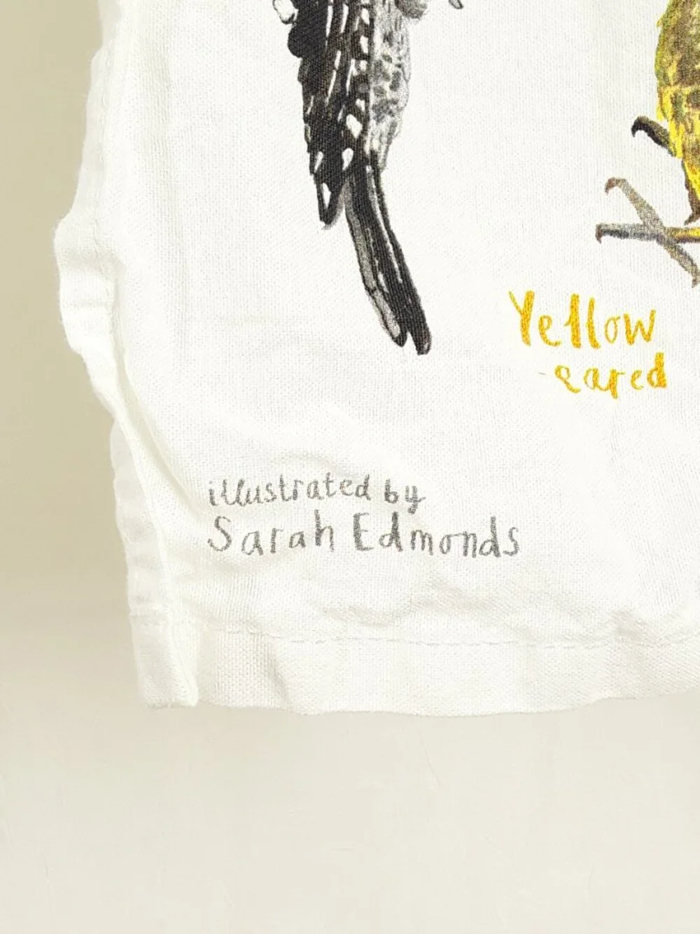 Used Bird Watcher Tea Dish Towels, Novelty Gag Gift, by Sarah Edmonds, cotton